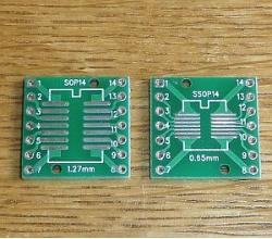 SMD Adapterplatine SOP14 - SSOP14